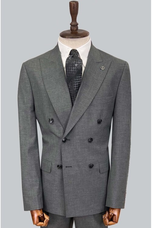 SUIT SARTORIA AÇIK GRİ YÜN TAKIM ELBİSE 2621