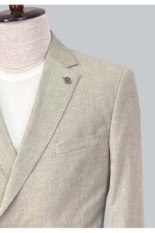 SUIT SARTORIA BEJ KETEN TAKIM ELBİSE 2640