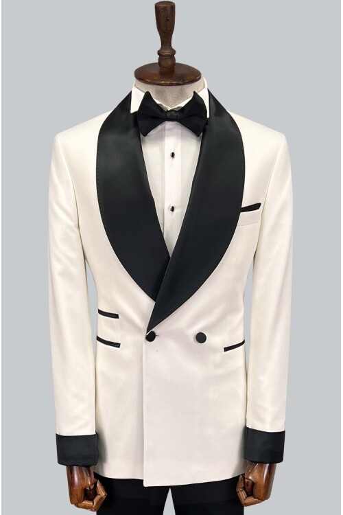 SUIT SARTORIA BEYAZ KRUVAZE DAMATLIK 5650