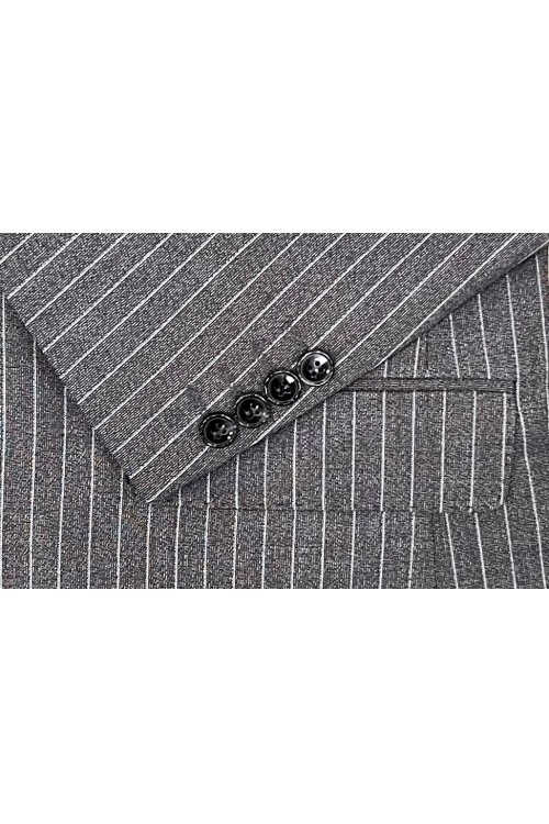 SUIT SARTORIA ÇİZGİLİ GRİ TAKIM ELBİSE 2760