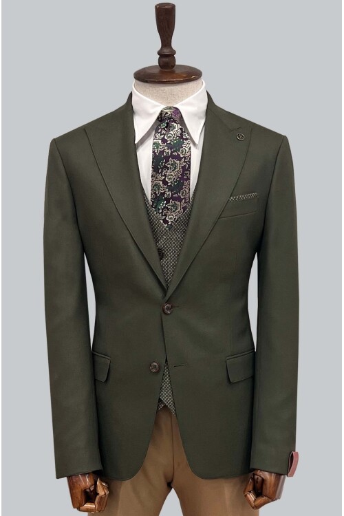 SUIT SARTORIA HAKİ TAKIM ELBİSE 2449