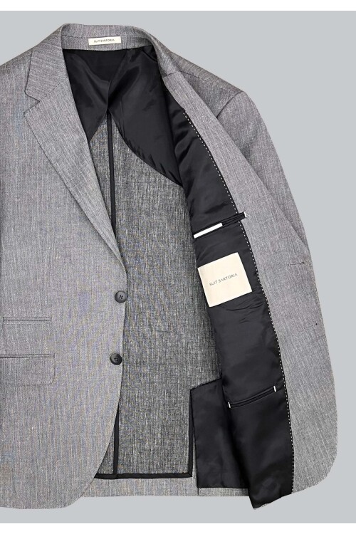 SUIT SARTORIA KETEN GRİ CEKET 4372