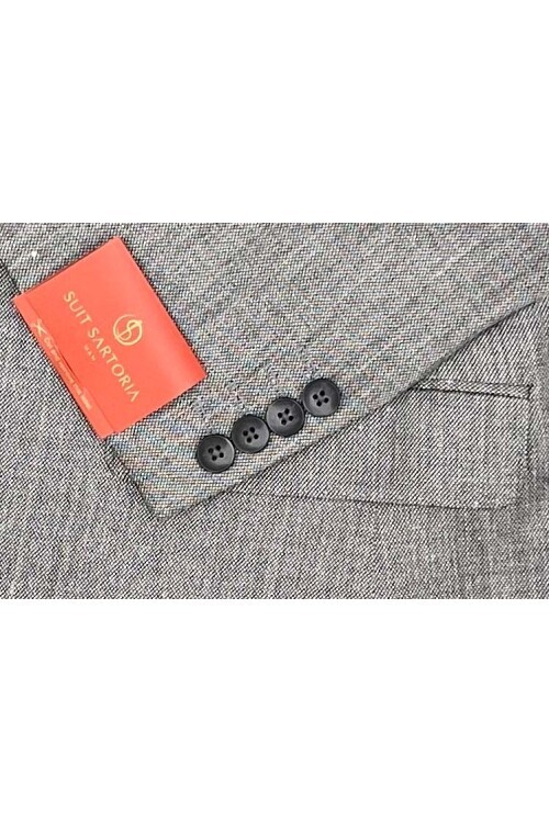 SUIT SARTORIA KETEN GRİ CEKET 4372