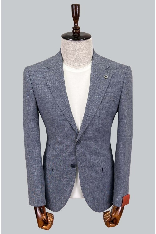 SUIT SARTORIA KETEN LACİVERT CEKET 4372