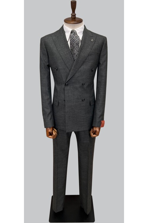 SUIT SARTORIA KOYU GRİ KRUVAZE TAKIM ELBİSE 2569