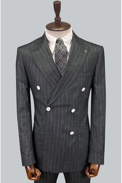 SUIT SARTORIA KOYU GRİ KRUVAZE TAKIM ELBİSE 2815