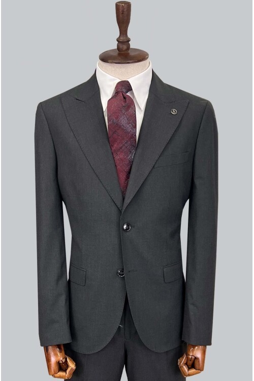 SUIT SARTORIA KOYU GRİ YÜN TAKIM ELBİSE 2620