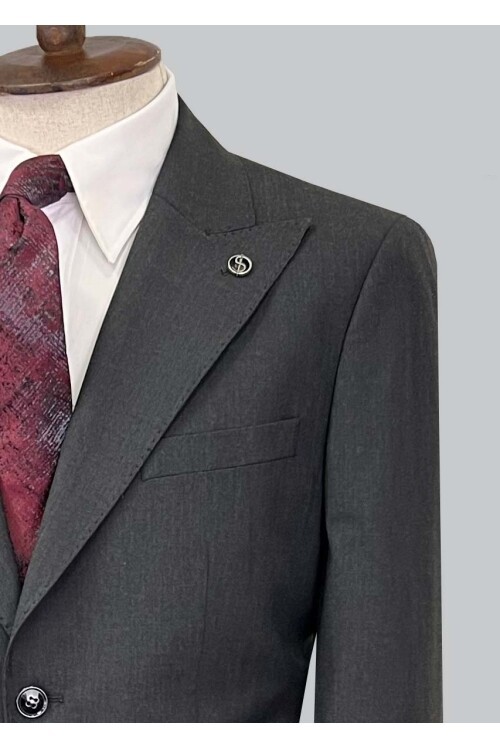 SUIT SARTORIA KOYU GRİ YÜN TAKIM ELBİSE 2620