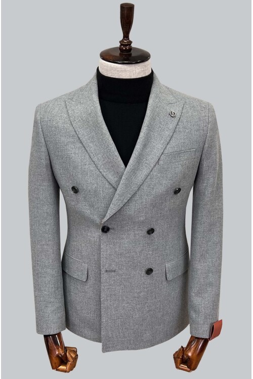 SUIT SARTORIA KRUVAZE GRİ CEKET 4533