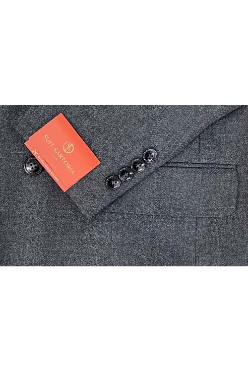 SUIT SARTORIA KRUVAZE KOYU GRİ CEKET 4533