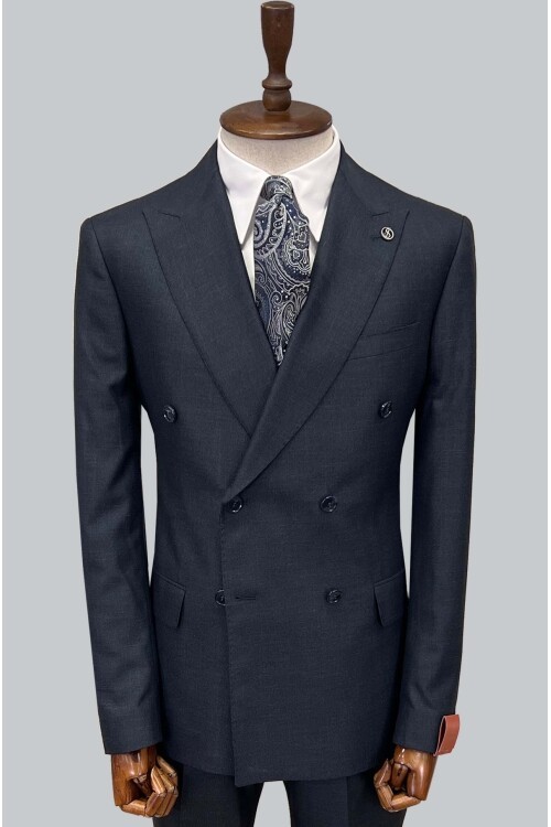 SUIT SARTORIA LACİVERT KRUVAZE TAKIM ELBİSE 2569