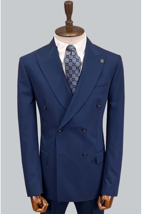 SUIT SARTORIA LACİVERT KRUVAZE TAKIM ELBİSE 2821