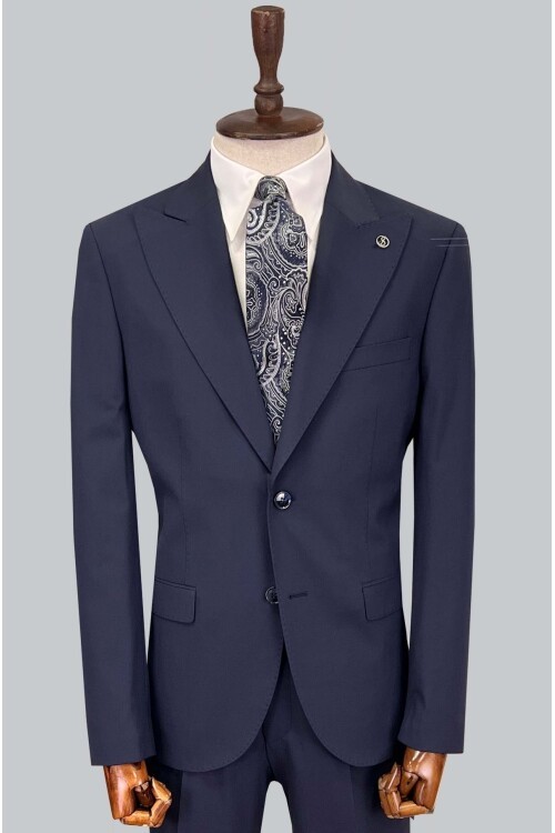 SUIT SARTORIA LACİVERT YÜN TAKIM ELBİSE 2620