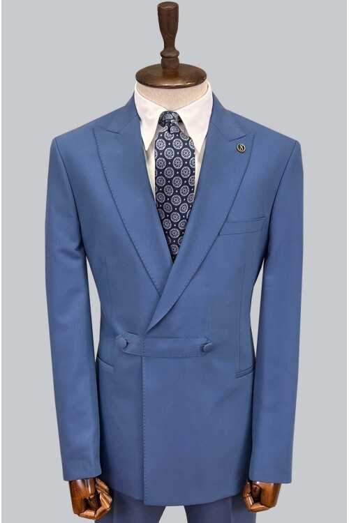 SUIT SARTORIA MAVİ KRUVAZE TAKIM ELBİSE 2773