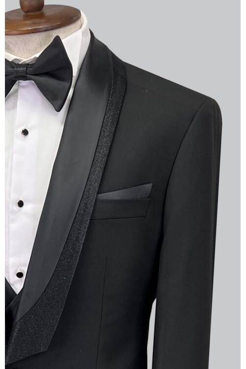 SUIT SARTORIA SİYAH DAMATLIK 5062