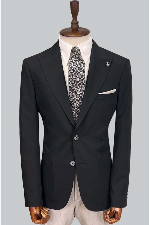 SUIT SARTORIA SİYAH TAKIM ELBİSE 2612