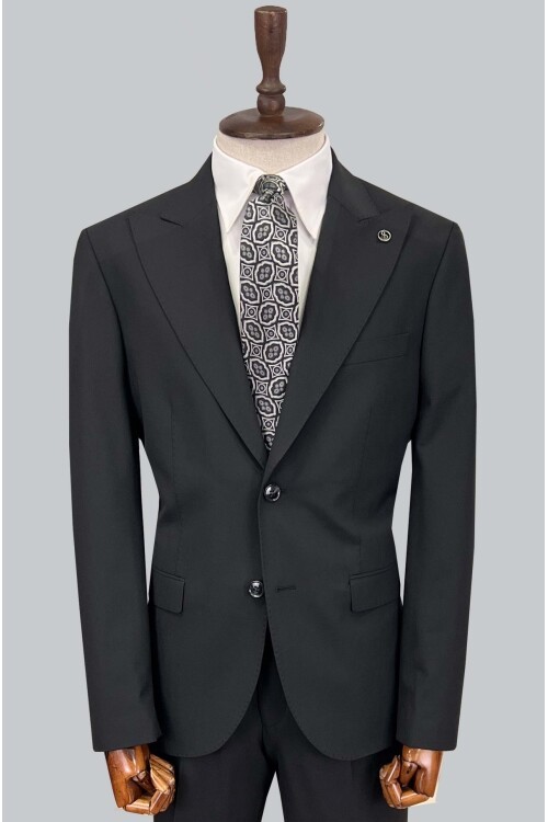 SUIT SARTORIA SİYAH YÜN TAKIM ELBİSE 2620