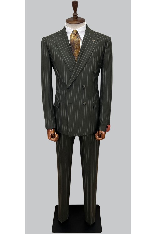 SUIT SARTORIA YEŞİL KRUVAZE TAKIM ELBİSE 2569