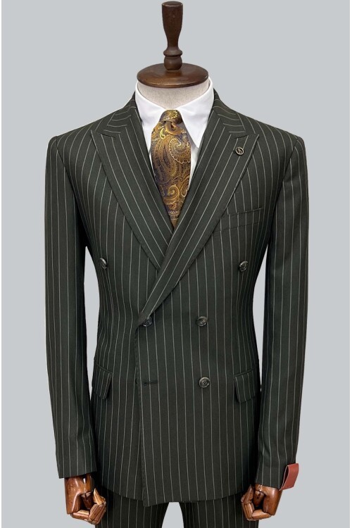 SUIT SARTORIA YEŞİL KRUVAZE TAKIM ELBİSE 2569