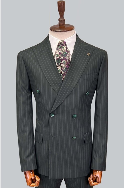 SUIT SARTORIA YEŞİL KRUVAZE TAKIM ELBİSE 2727