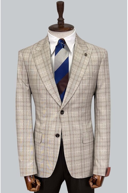 SUIT SARTORIA YÜN BEJ TAKIM ELBİSE 2375