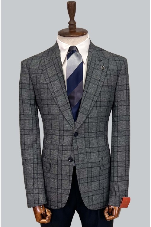 SUIT SARTORIA YÜN EKOSE TAKIM ELBİSE 2375