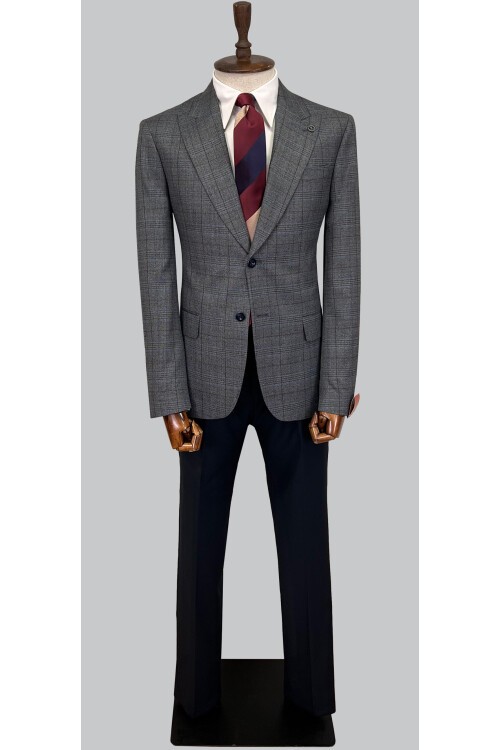 SUIT SARTORIA YÜN EKOSE TAKIM ELBİSE 2375