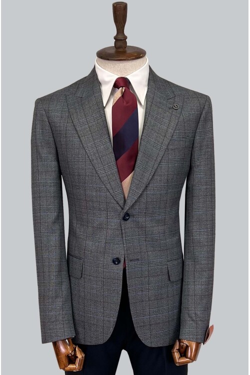 SUIT SARTORIA YÜN EKOSE TAKIM ELBİSE 2375