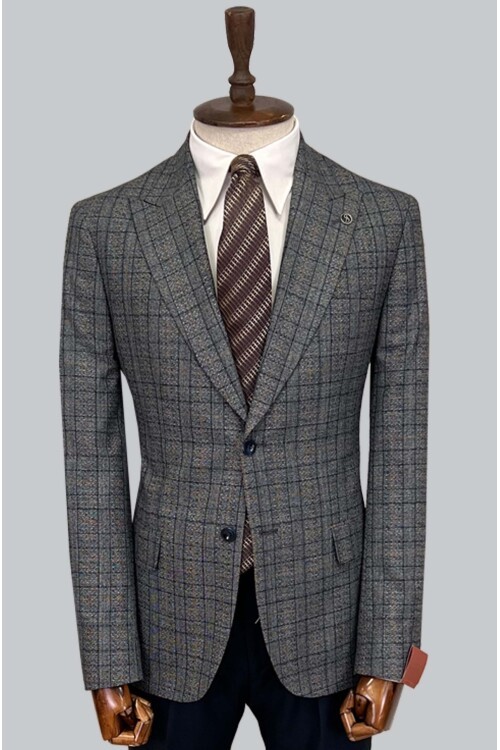 SUIT SARTORIA YÜN EKOSE TAKIM ELBİSE 2375