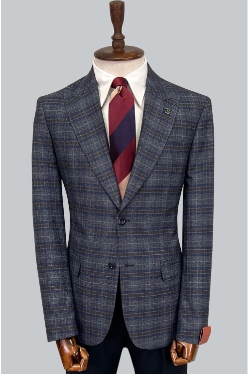 SUIT SARTORIA YÜN EKOSE TAKIM ELBİSE 2375