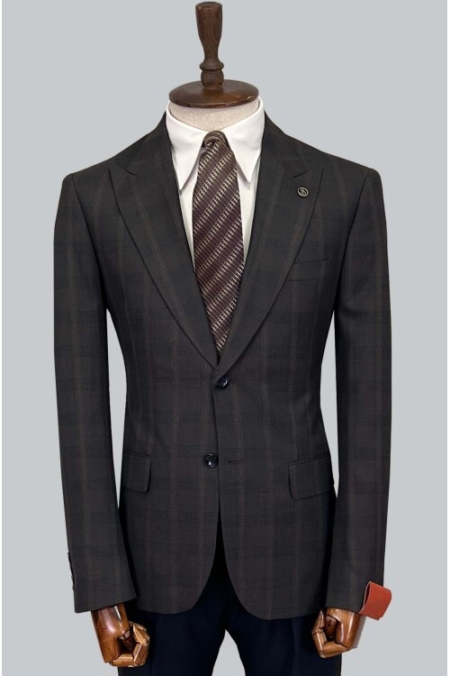 SUIT SARTORIA YÜN KAHVERENGİ TAKIM ELBİSE 2375