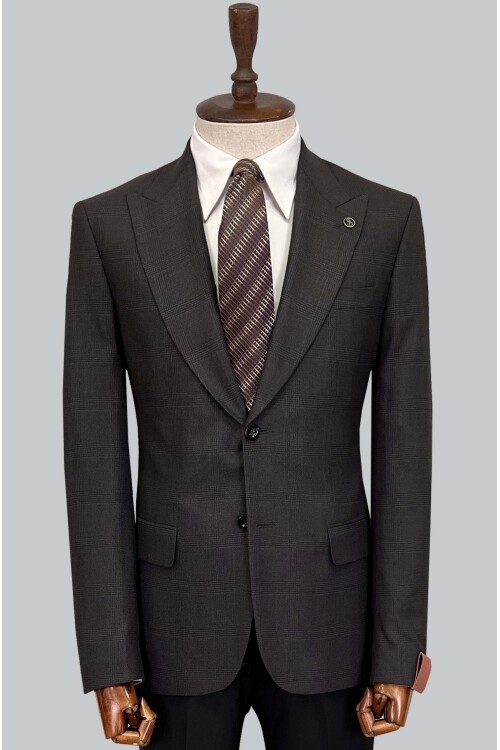 SUIT SARTORIA YÜN KAHVERENGİ TAKIM ELBİSE 2375