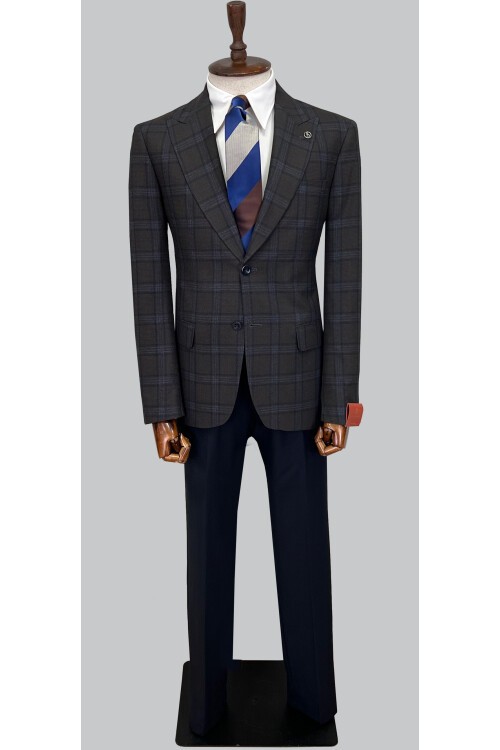 SUIT SARTORIA YÜN KAHVERENGİ TAKIM ELBİSE 2375