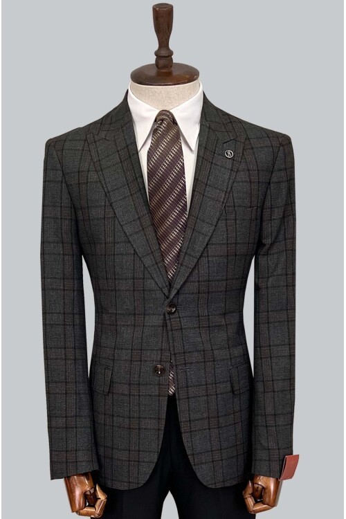 SUIT SARTORIA YÜN KAHVERENGİ TAKIM ELBİSE 2375