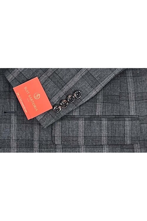 SUIT SARTORIA YÜN KOYU GRİ TAKIM ELBİSE 2375