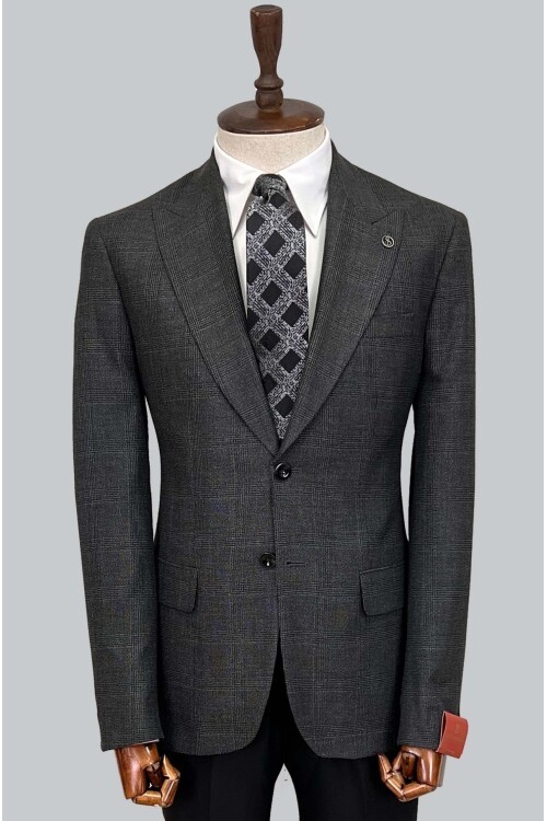 SUIT SARTORIA YÜN KOYU GRİ TAKIM ELBİSE 2375