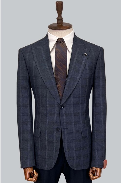 SUIT SARTORIA YÜN LACİVERT TAKIM ELBİSE 2375