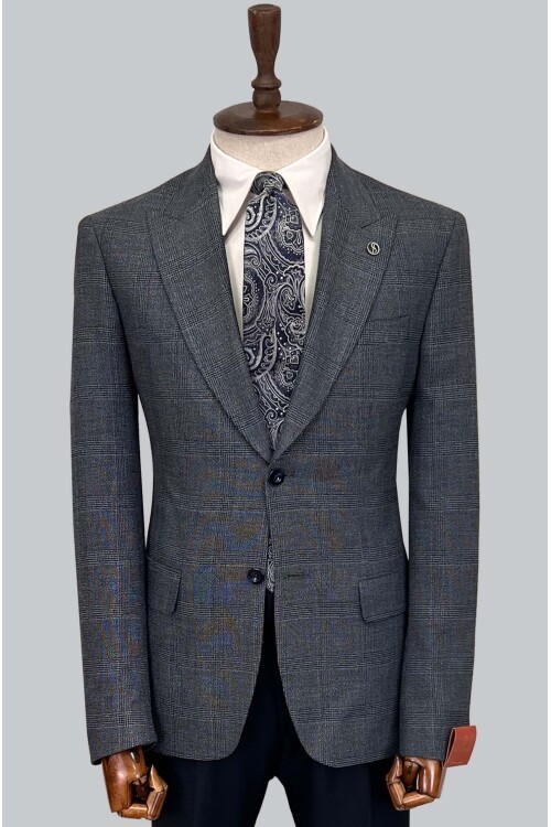 SUIT SARTORIA YÜN MAVİ TAKIM ELBİSE 2375