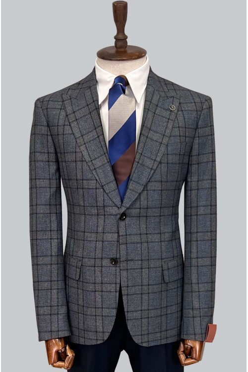 SUIT SARTORIA YÜN MAVİ TAKIM ELBİSE 2375