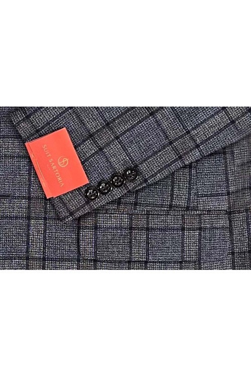 SUIT SARTORIA YÜN MAVİ TAKIM ELBİSE 2375