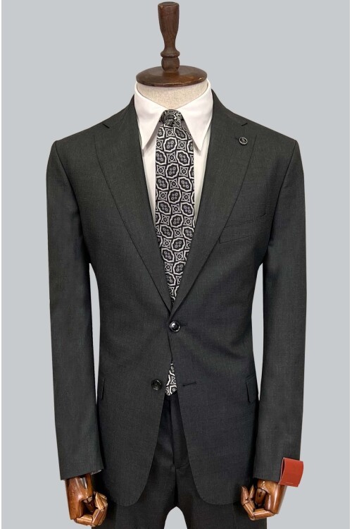 SUIT SARTORIA ANTRASİT YÜNLÜ TAKIM ELBİSE 2454