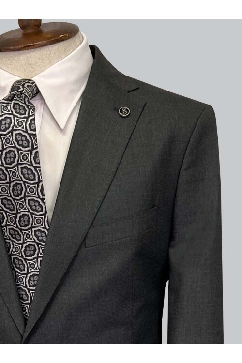 SUIT SARTORIA ANTRASİT YÜNLÜ TAKIM ELBİSE 2454