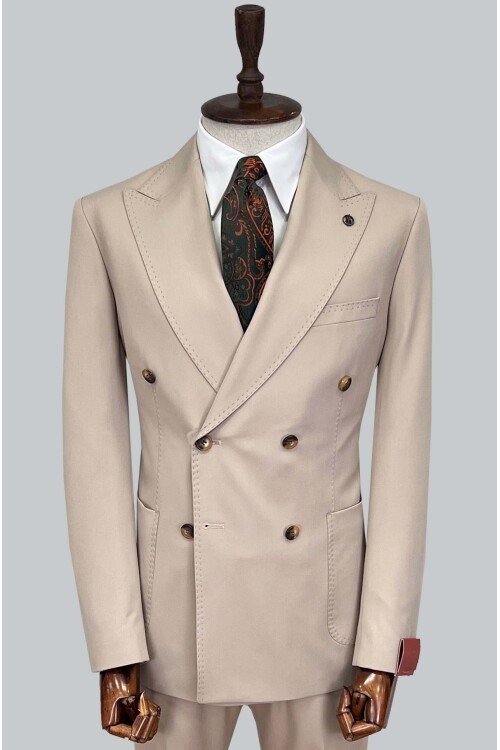 SUIT SARTORIA BEJ TAKIM ELBİSE 2389