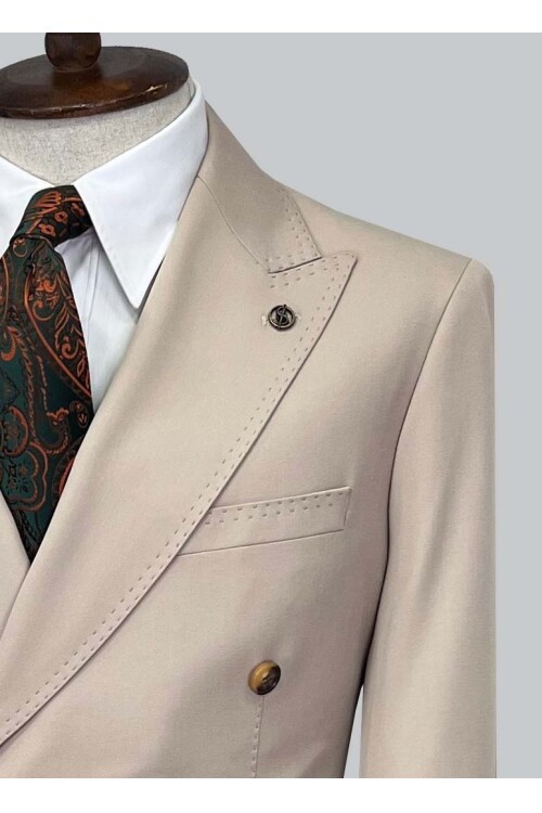 SUIT SARTORIA BEJ TAKIM ELBİSE 2389