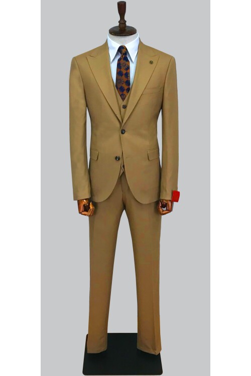 SUIT SARTORIA BEJ TAKIM ELBİSE 2434