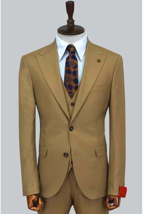 SUIT SARTORIA BEJ TAKIM ELBİSE 2434