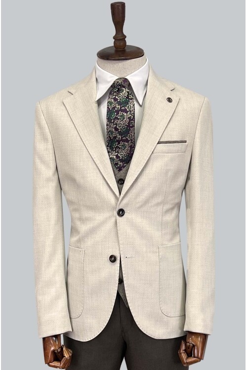 SUIT SARTORIA BEJ TAKIM ELBİSE 2442