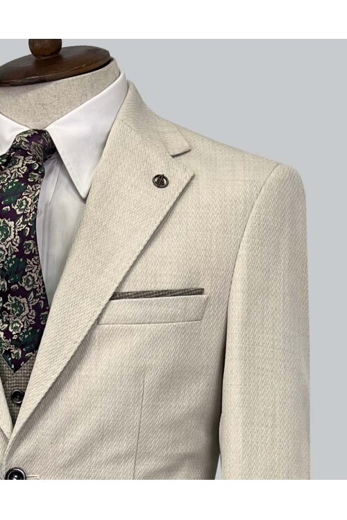 SUIT SARTORIA BEJ TAKIM ELBİSE 2442