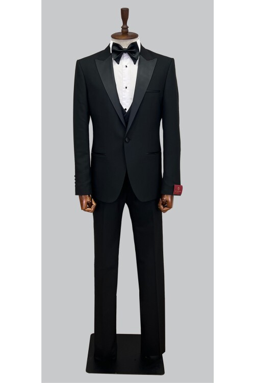 SUIT SARTORIA DAMATLIK SİYAH 5503