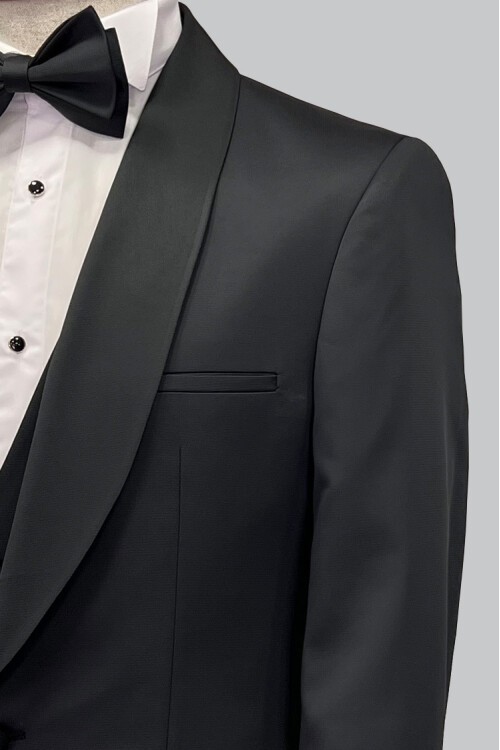 SUIT SARTORIA DAMATLIK SİYAH 5541